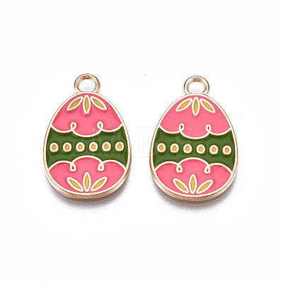 Alloy Enamel Pendants ENAM-S115-156-1