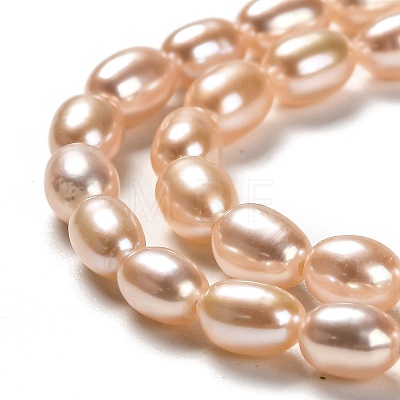 Natural Cultured Freshwater Pearl Beads Strands PEAR-L033-63B-1