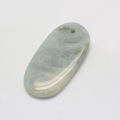 Natural Aquamarine Pendants G-G694-B-01-1