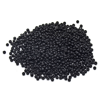 12/0 Grade A Round Glass Seed Beads SEED-Q008-M748-1