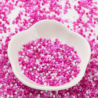 Baking Paint Glass Seed Beads SEED-S042-05B-47-1