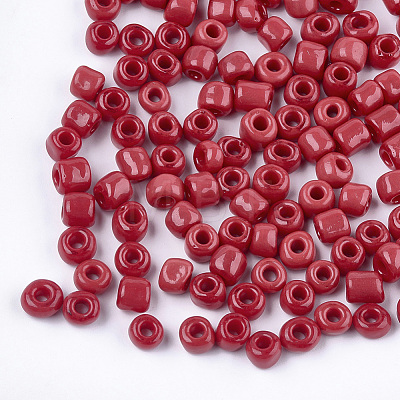 Glass Seed Beads SEED-Q025-5mm-O03-1