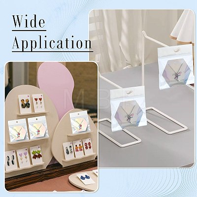 40Pcs Paper Jewelry Display Cards CDIS-FS0001-32D-1