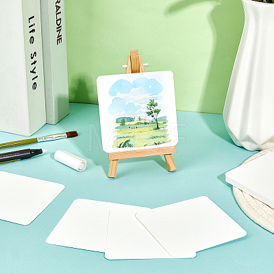 50Pcs Paper Greeting Cards AJEW-WH0752-314A-1