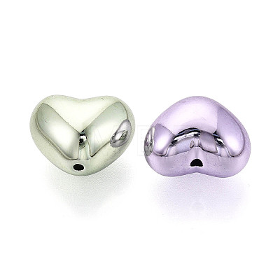 Plating Opaque Acrylic Beads PACR-T018-05M-1