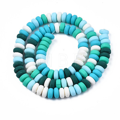 Handmade Polymer Clay Beads Strands CLAY-N008-008U-1