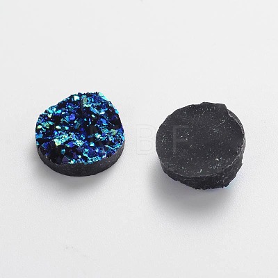 Druzy Resin Cabochons CRES-S040-12mm-6-1