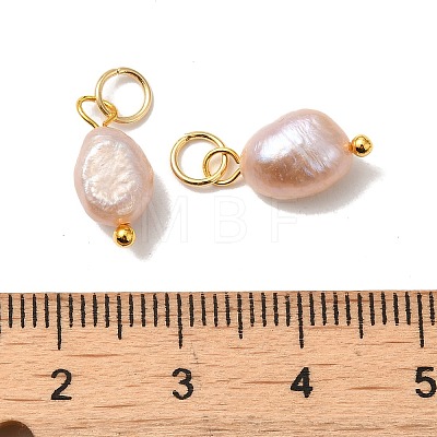 Natural Cultured Freshwater Pearl Pendants PALLOY-TAC0036-03-1