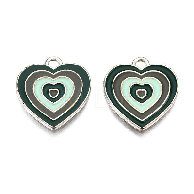Alloy Enamel Pendants ENAM-N054-93P-1