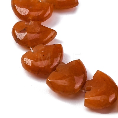 Natural Red Aventurine Beads Strands G-F783-G01-01-1