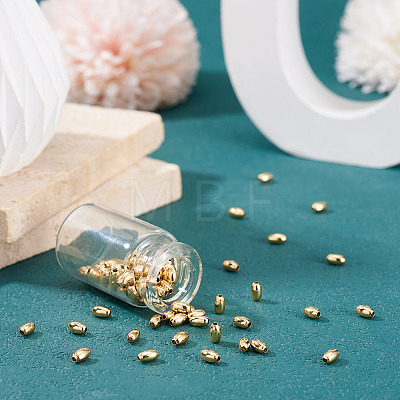 100Pcs Brass Beads KK-TA0008-90-1