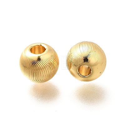 Brass Beads KK-M312-06G-1