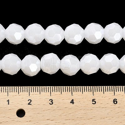 Electroplate Glass Beads Strands EGLA-A035-J10mm-A05-1