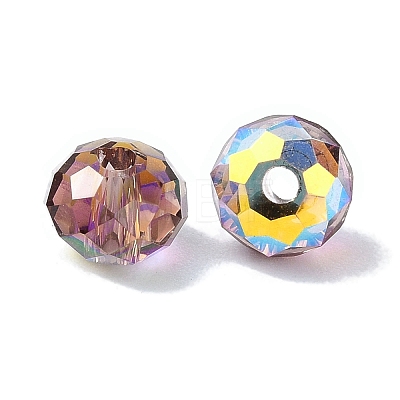 AB Color Plated Glass Beads EGLA-P059-03A-AB12-1