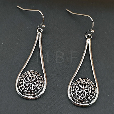 Alloy Dangle Earrings for Women WG54060-01-1