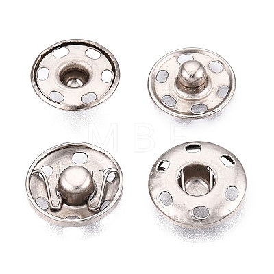 Iron Sewing Snap Button SNAP-R028-16mm-02P-B-1