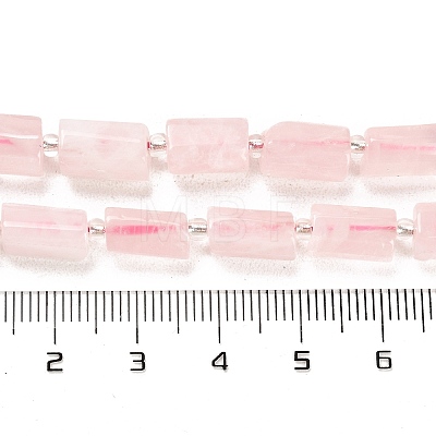 Natural Rose Quartz Beads Strands G-G068-A23-01-1