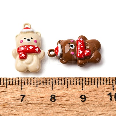 Baking Paint Alloy Pendants FIND-G097-03-1
