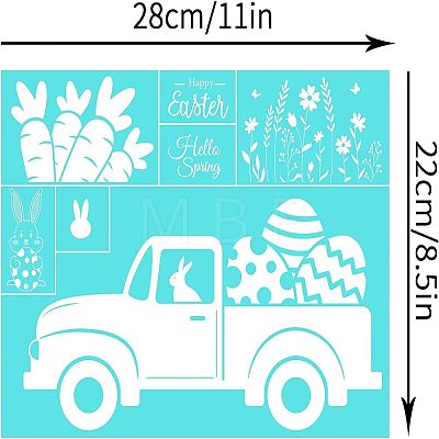 Self-Adhesive Silk Screen Printing Stencil DIY-WH0173-021-09-1