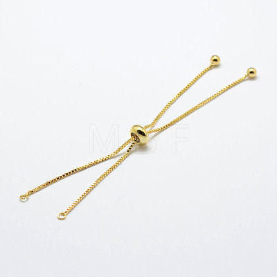 Rack Plating Brass Chain Bracelet Making KK-A142-018-1