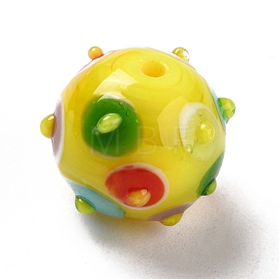 Handmade Lampwork Beads LAMP-F022-03E-1