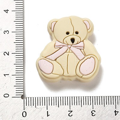 Bear Silicone Focal Beads SIL-D008-01D-1