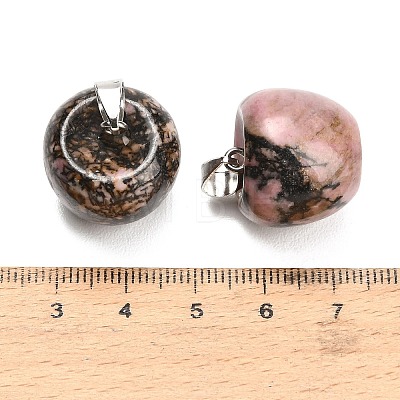 Natural Rhodonite Pendants GG-K002-15K-1