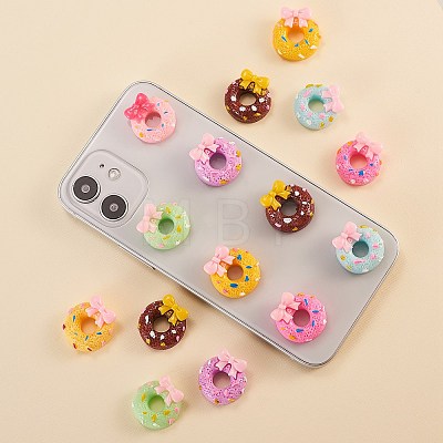 Opaque Resin Decoden Cabochons RESI-CJ0001-107-1