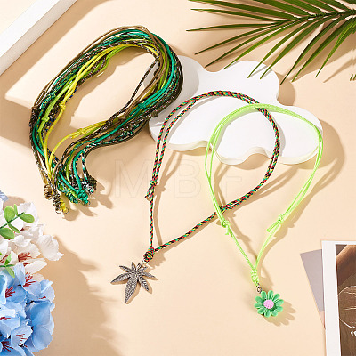 12Pcs Polyester & Spandex Cord Necklaces Making AJEW-TAC00069-1