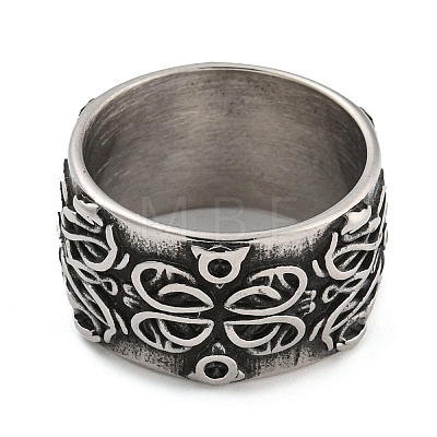 304 Stainless Steel Ring RJEW-B055-03AS-10-1