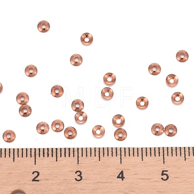 Brass Tiny Bead Cones KK-O043-04RG-1