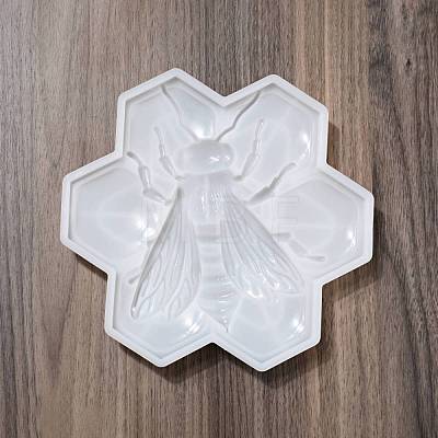 DIY Honeycomb & Bees Wall Decoration Silicone Molds DIY-A034-28B-1