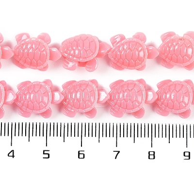 Synthetic Coral Carved Beads Strands CORA-L020-A-16-1