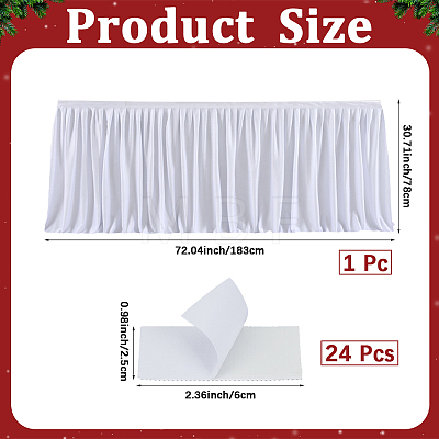 Polyester Tablecloth AJEW-WH20096-32A-1