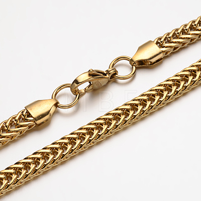 304 Stainless Steel Rope Chain Bracelets BJEW-N285-03G-1