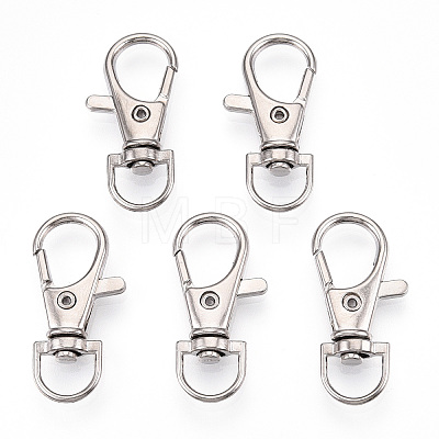 Alloy Swivel Lobster Claw Clasps FIND-T069-01B-P-1