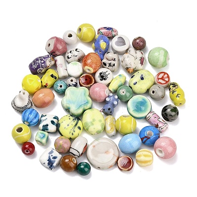 Handmade Porcelain Beads PORC-Z008-01-1