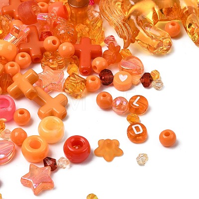 Opaque & Transparent Acrylic Beads SACR-XCP0001-06I-1