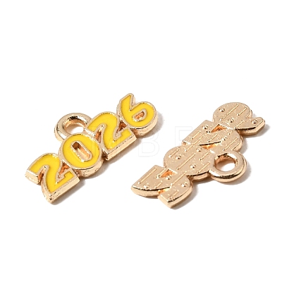 Alloy Enamel Pendants ENAM-D319-01KCG-01-1
