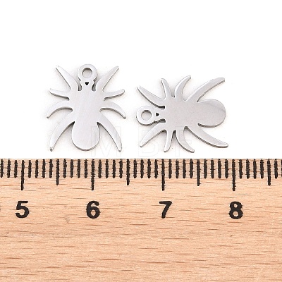 Halloween 304 Stainless Steel Charms LS-STAS-E521-07P-03-1
