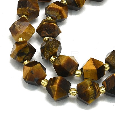 Natural Tiger Eye Beads Strands G-I376-A62-01-1