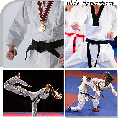 Taekwondo Belt AJEW-WH0314-341K-1