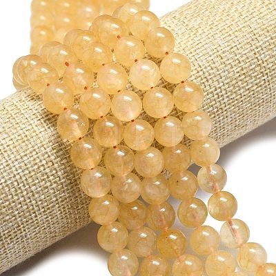 Natural Malaysia Jade Beads Strands G-L645-C01-10mm-15-1