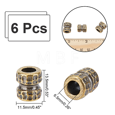  Brass Spacer Beads KK-NB0002-92AB-1