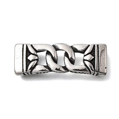 304 Stainless Steel Slide Charms STAS-F356-10AS-01-1