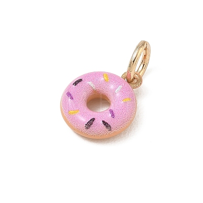 Spray Painted Brass Charms KK-CBAEB58-03A-1