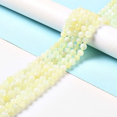 Natural New Jade Beads Strands X-G-F716-04B-1