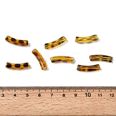 Transparent Acrylic Tube Beads OACR-ZX005-41-1