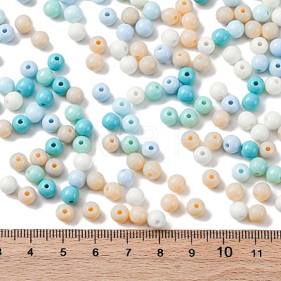 Opaque Acrylic Beads SACR-Q004-01N-1