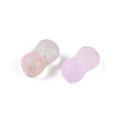 Gradient Color Transparent Acrylic Beads OACR-M023-02J-1